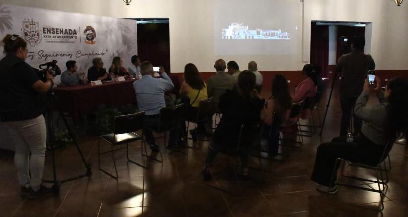 Invita Gobierno de Ensenada presenciar video mapping sobre historia del municipio