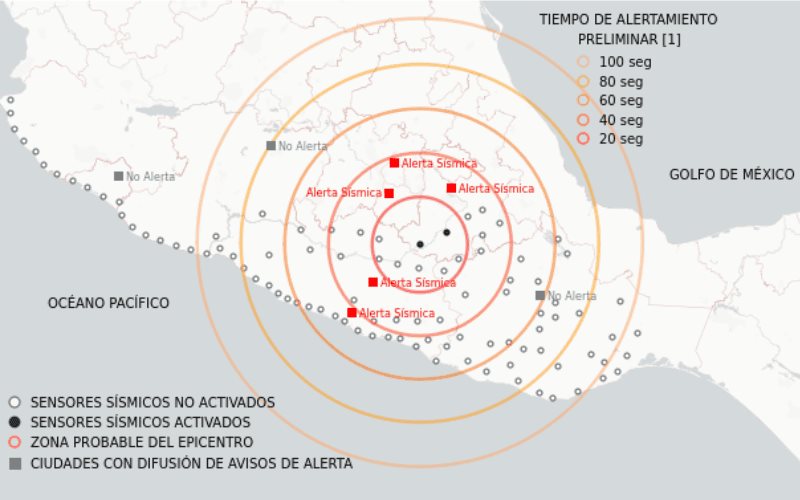 Se activa alerta sísmica en la CDMX