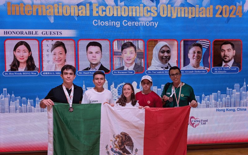 Mexicanos ganan las Olimpiadas de Economía en Hong Kong