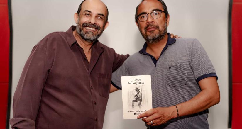 Presentan en Biblioteca Modelo libro El Blues del Migrante