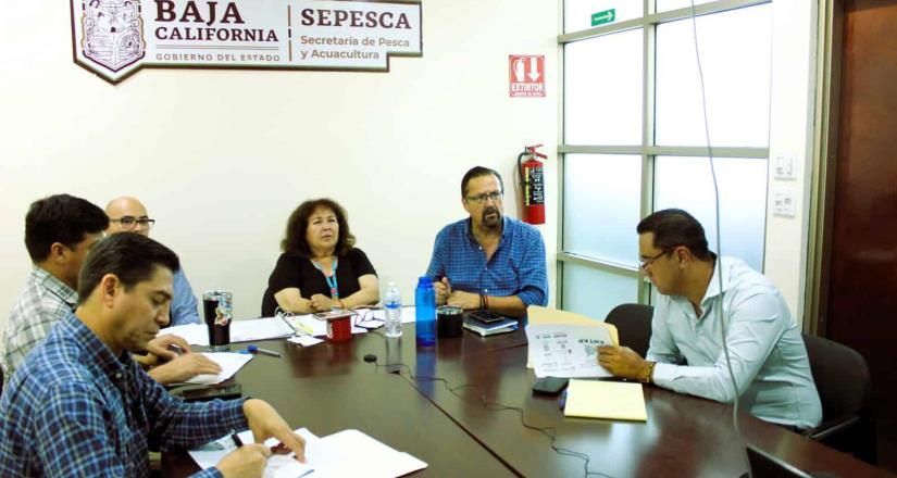 Encabeza titular de SEPESCA BC reunión nacional con responsables del sector.