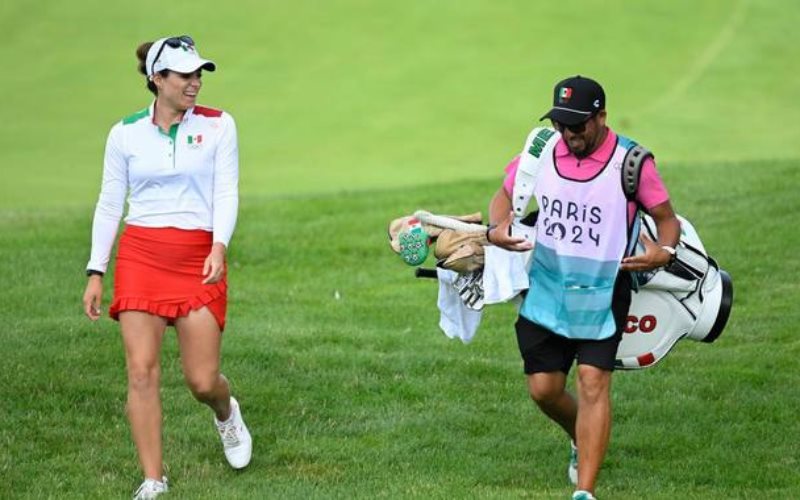 Golfistas mexicanas cumplen penúltima jornada de París 2024