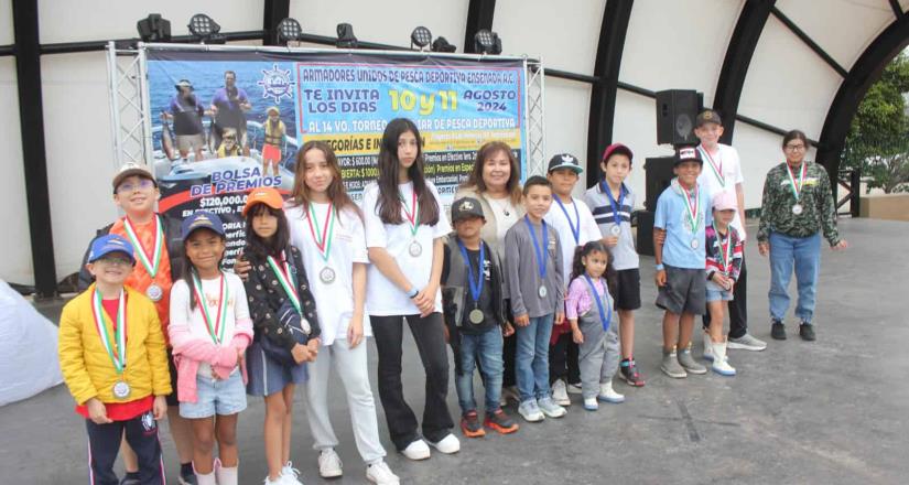 Realizan con éxito 14º torneo familiar de pesca deportiva Los Armadores Unidos de Ensenada