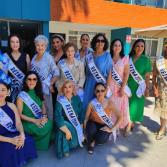 Reinas se reúnen para conmemorar la tradición del Club Cigüeñas en su 80 aniversario de tradición