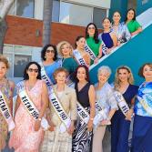 Reinas se reúnen para conmemorar la tradición del Club Cigüeñas en su 80 aniversario de tradición