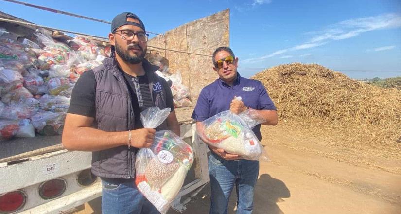 Beneficia alianza DIF Municipal y Mercados Mayorista a casi 11 mil familias con paquetes alimentarios