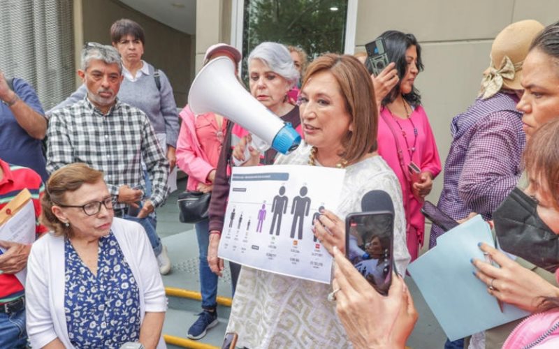 Xóchitl Gálvez interpone juicio ciudadano contra representación de Morena