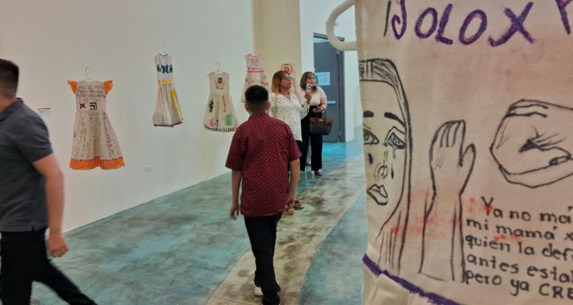 CEART Rosarito inaugura exposición colectiva Vestido Naranja