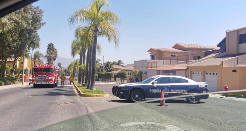 Registran explosión de alcantarillado en Lomas de Agua Caliente