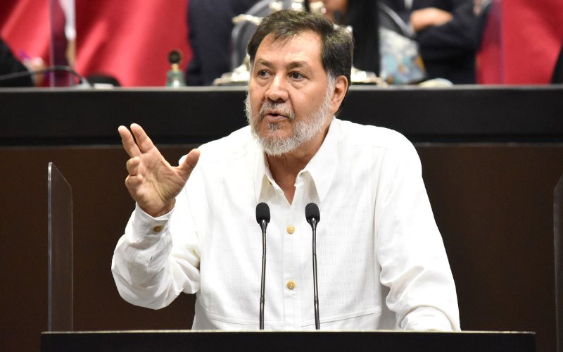 Fernández Noroña será el nuevo presidente del Senado