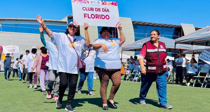 DIF BC realizó las Olimpiadas de Oro a favor de las personas mayores