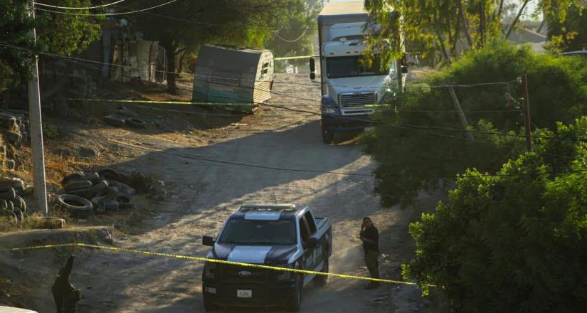 Asesinan a un hombre en la colonia Ejido Maclovio Rojas