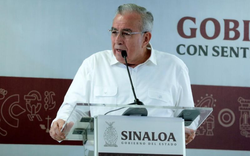 Gobernador de Sinaloa pide calma a la población tras actos de violencia en Culiacán