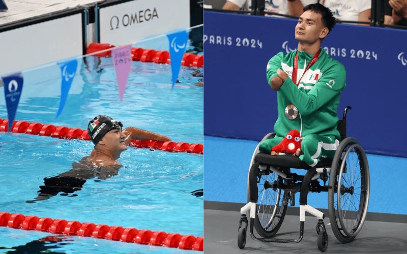 Ángel Camacho da a México segunda medalla en para natación de París 2024