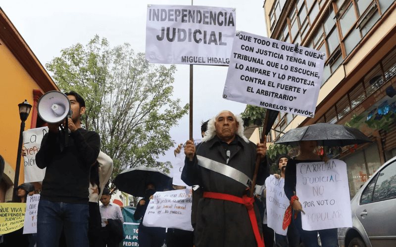 Conceden suspensión para evitar que reforma judicial sea enviada a Congresos locales