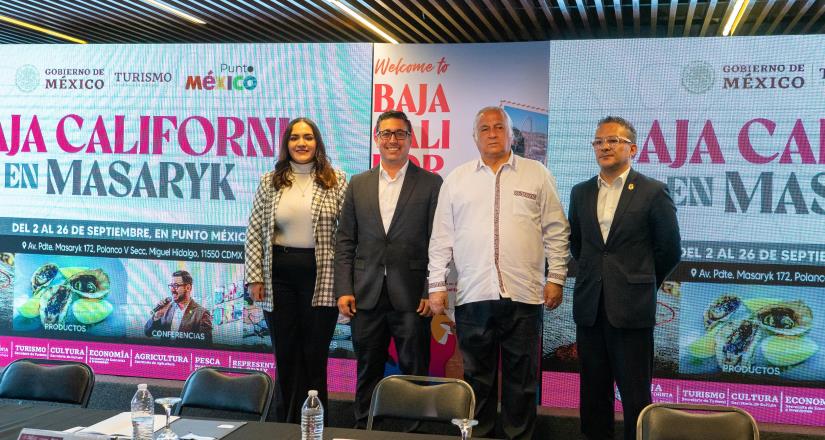 Baja California lleva su cultura y gastornomía a Masaryk en Punto México