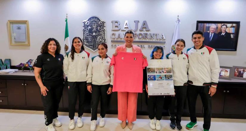 Reconoce Marina del Pilar a deportistas olímpicos de Baja California