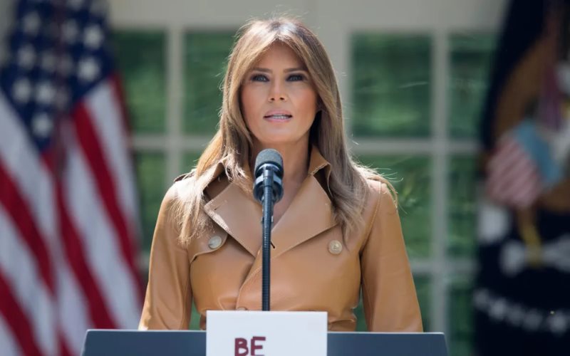 Melania Trump denuncia intentos para silenciar al expresidente