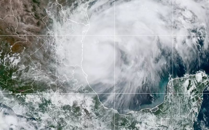 Tormenta tropical Francine se ubica al este de Barra El Mezquital