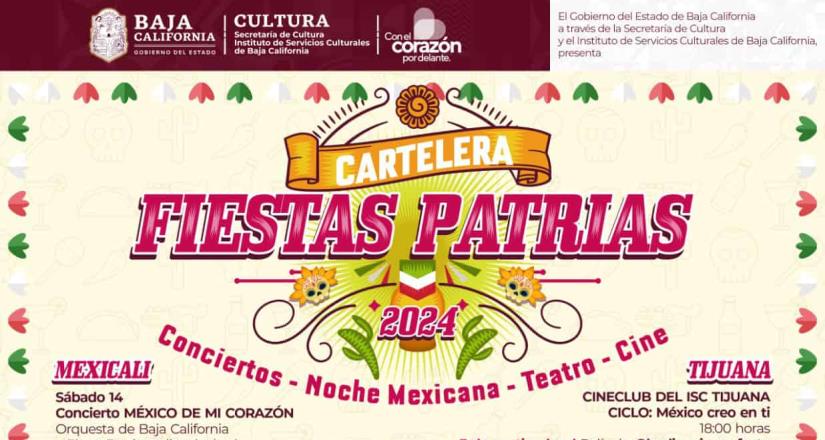 Celebrará Secretaría de Cultura Fiestas Patrias con eventos multidisciplinarios