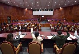 AMLO celebra aprobación de la reforma al Poder Judicial en el Senado de la República