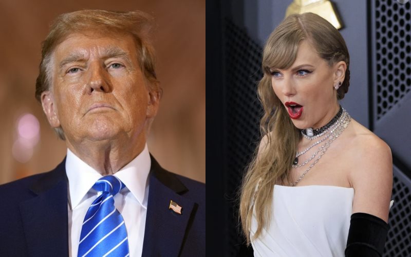 Trump afirma que Taylor Swift pagará un precio por apoyo a Kamala Harris