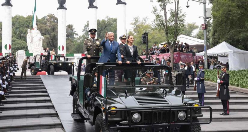 AMLO conmemora 177 Aniversario de la Gesta Heroica de los Niños Héroes de Chapultepec