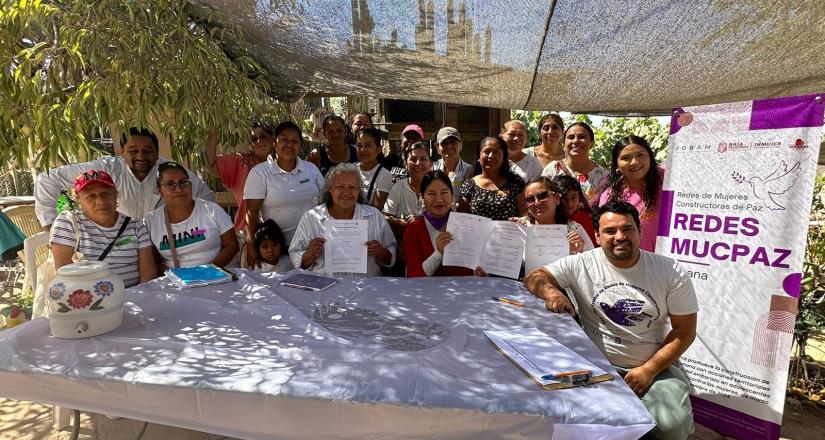 Instala INMUJER BC Red de Mujeres Constructoras de Paz en Tijuana