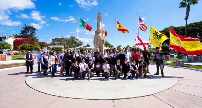 Celebra Gobierno Municipal CDLXXXII aniversario del Descubrimiento de Ensenada