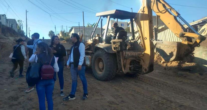 Inician acciones de pavimentación en la colonia Popular 1989