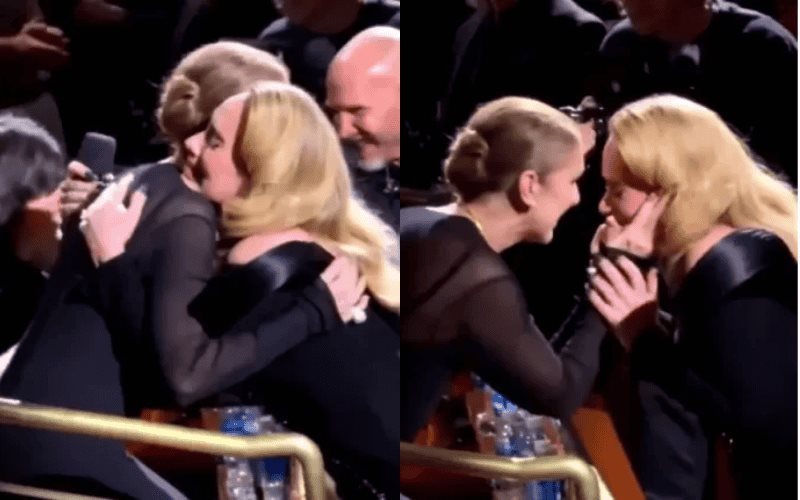 Adele rompe en llanto al ver a Celine Dion en uno de sus conciertos