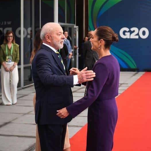 Claudia Sheinbaum asistió a la G20 que se realizó en Brasil