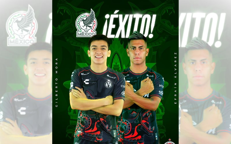 Efraín Álvarez y Gilberto Mora a la Selección Mexicana